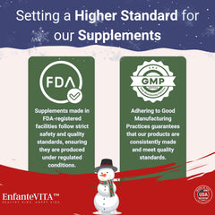 EnfanteVITA sugar-free natural flavor appeal for kid-friendly nutrition