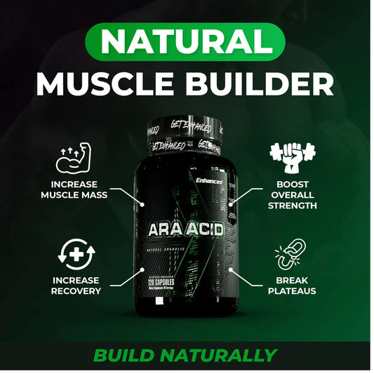 Enhanced ARA serving of four capsules for precise dosing.
