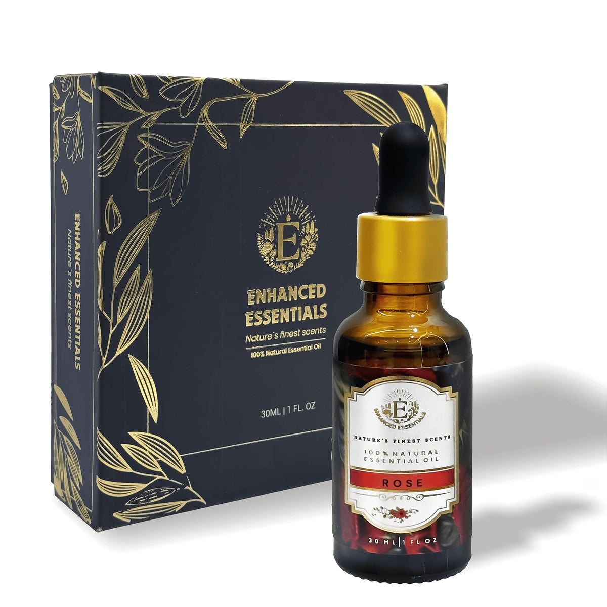 Enhanced Essentials Absolute Garden Rose bottle with pure rose aroma for serene spaces
