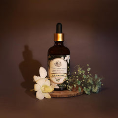 Enhanced Essentials Absolute Jasmine diffuser image highlighting pure aroma for relaxation and focus.
