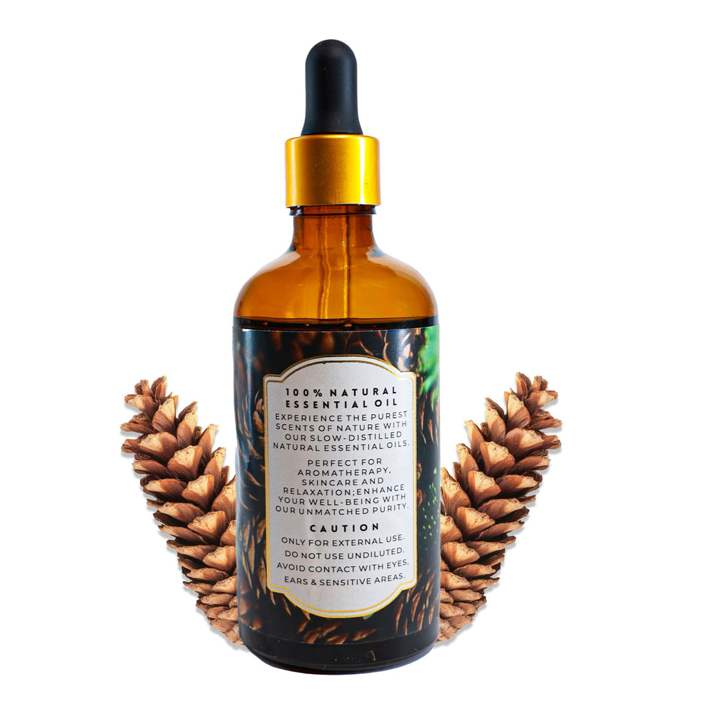 Enhanced Essentials Cedarwood glass dropper enables precise, easy application.
