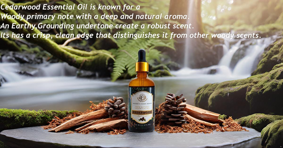 Enhanced Essentials Cedarwood meditation aroma supports focus and inner calm.