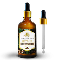 Enhanced Essentials Cedarwood slow-distillation preserves natural potency and aroma.