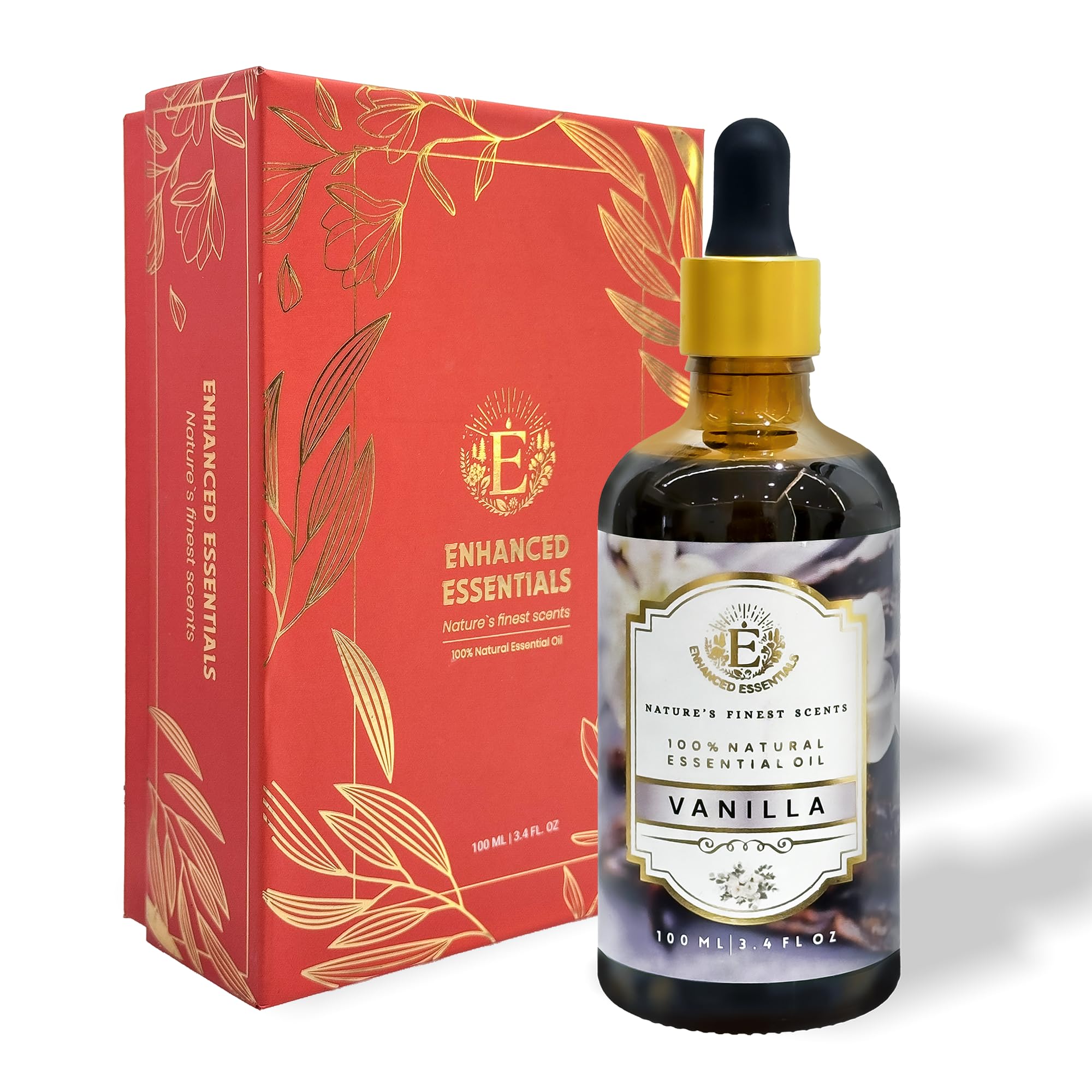 Enhanced Essentials Vanilla Oil bottle ready for everyday diffusion and aroma