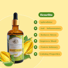 Enhanced Essentials Ylang Ylang added to carrier oils for skin hydration and balance.