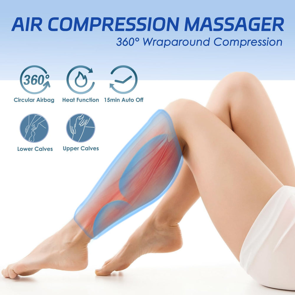 Eniosvar 360-degree airbags massage for deep tissue feel on legs