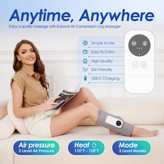 Eniosvar three massage modes with heat for customizable comfort