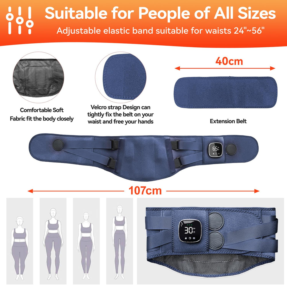 ENIPUS 60-inch extension strap provides full waist coverage