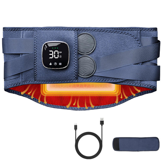 ENIPUS cordless heating pad back for portable warmth and targeted relief