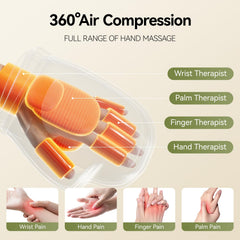 ENIPUS hand massager heat settings at a glance providing comfortable warmth for soothing comfort