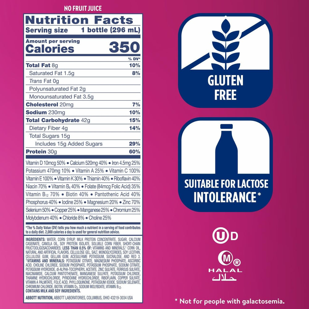 Image showing Ensure Complete nutrition trio of flavors Milk Chocolate Vanilla Strawberry