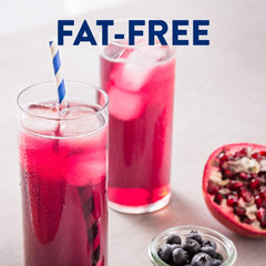 Ensure Liquid Clear Blueberry Pomegranate glass pour for ready-to-drink convenience