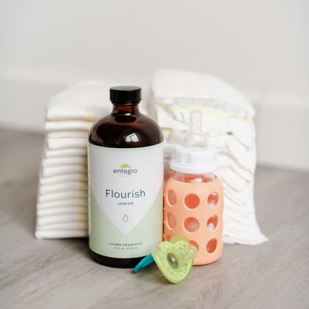 ENTEGRO Flourish Junior bottle is made in the USA with sustainable glass.