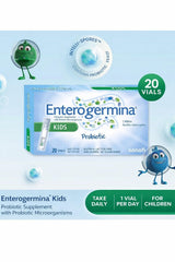 EnterogerminaKids liquid suspension pour for easy direct consumption