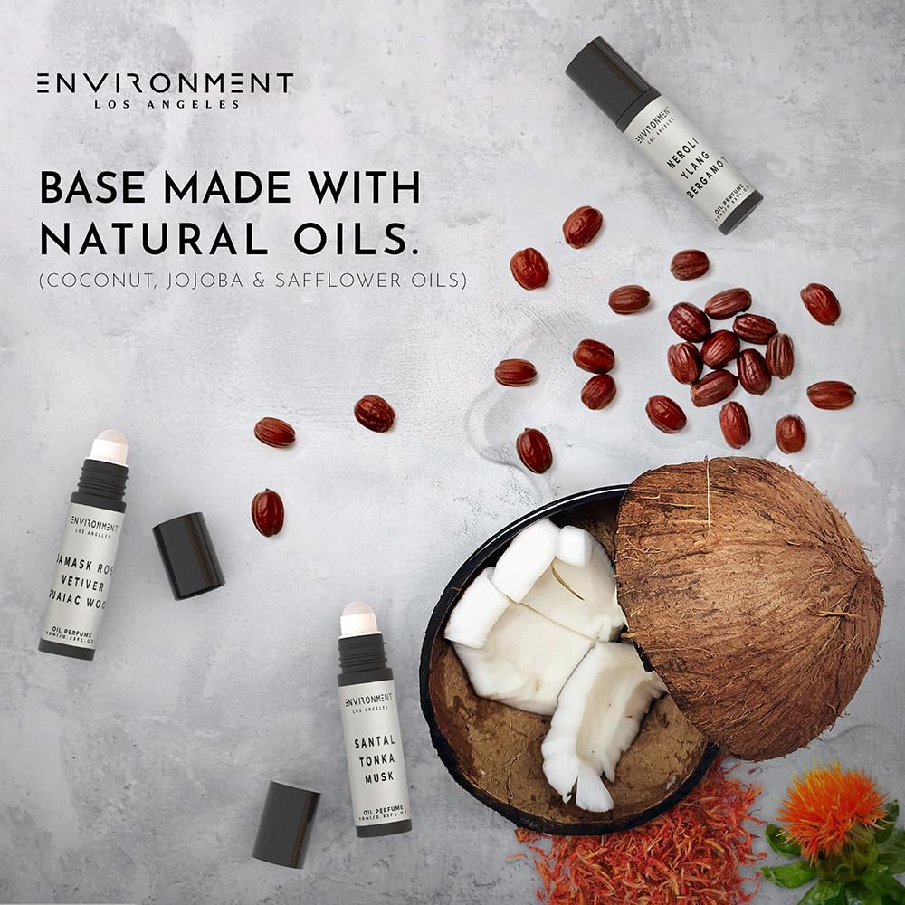 ENVIRONMENT Lily roll-on bottle offers a delicate evening aroma.