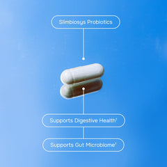 Envitamin Slimbiosys gluten-free icon indicates dietary compatibility.
