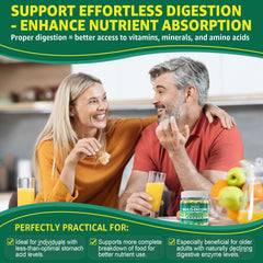 EnvyCure probiotic blend visuals highlight 90B CFU support for a balanced microbiome.