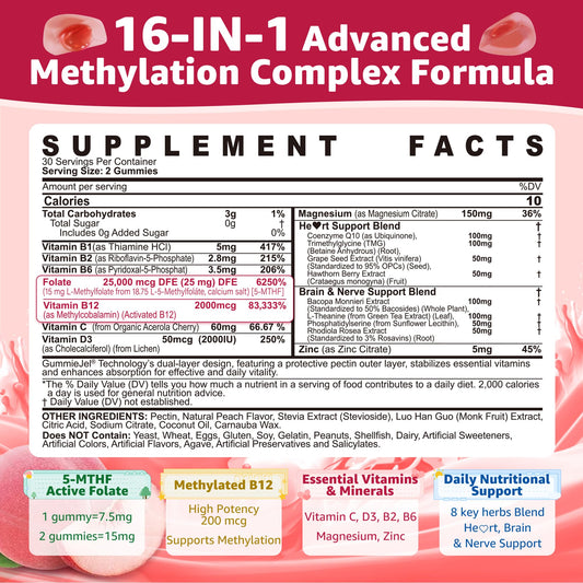 EnvyCure gummies with CoQ10 ingredients panel highlights energy support potential.