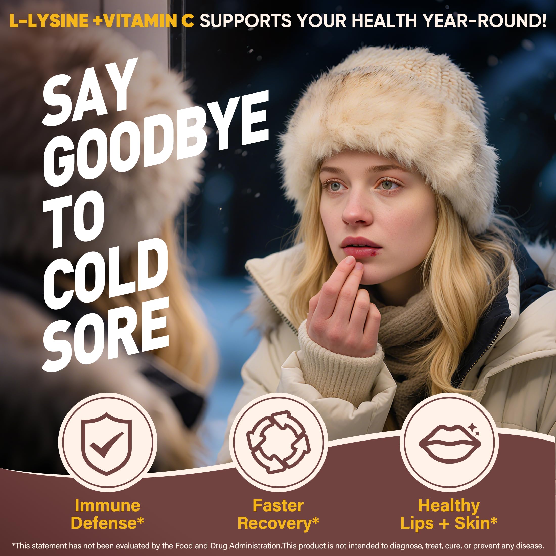 EnvyCure L-Lysine gummies for adults daily dosage