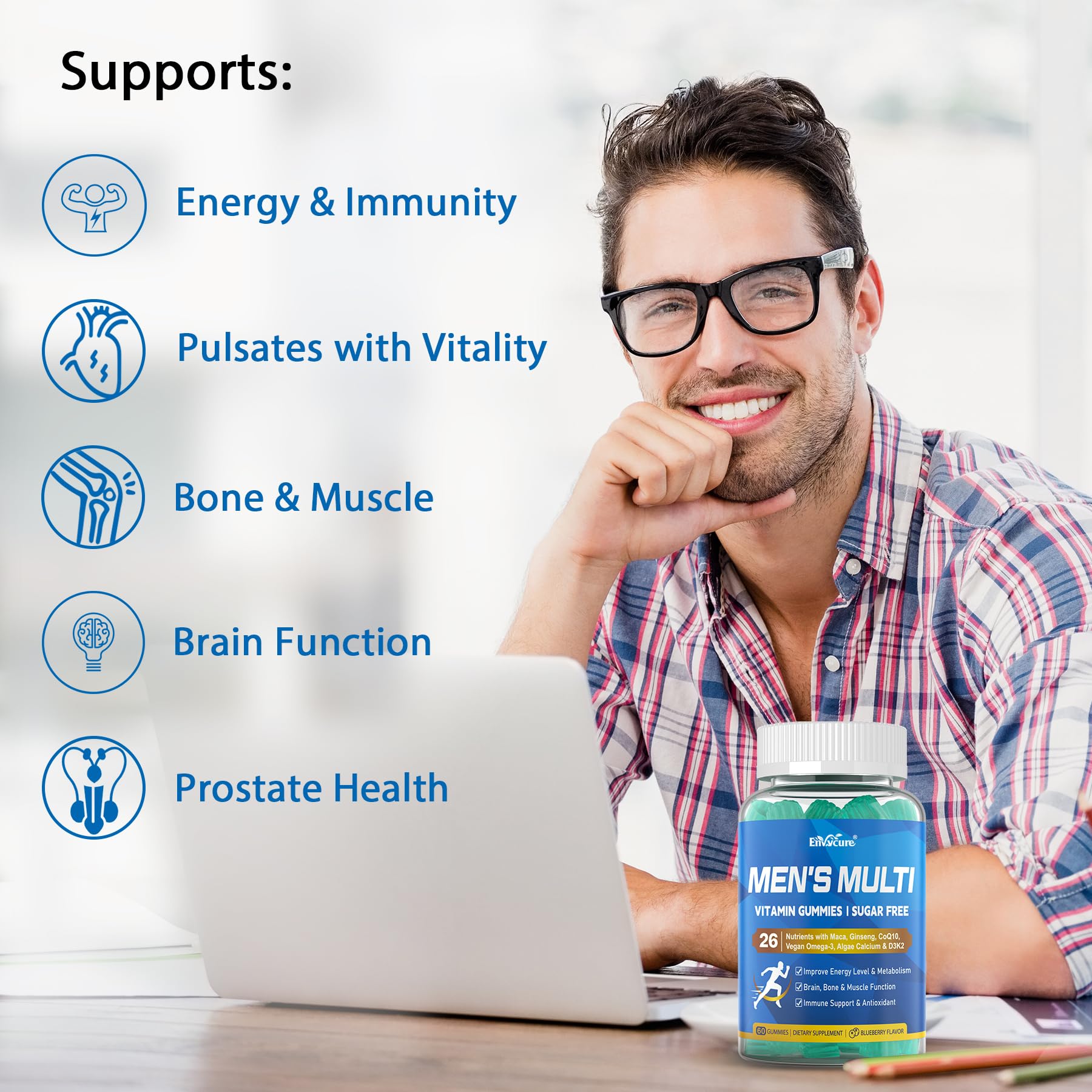 EnvyCure red algae calcium source improves absorption and bone strength