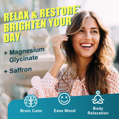 EnvyCure ingredients panel features rhodiola and saffron aimed at mood balance.