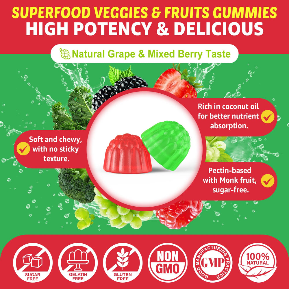 EnvyCure Red fruits image featuring antioxidant-rich blend.