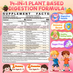 EnvyCure Toddler Gummies orange flavor packaging highlights 2-4 age dosage.