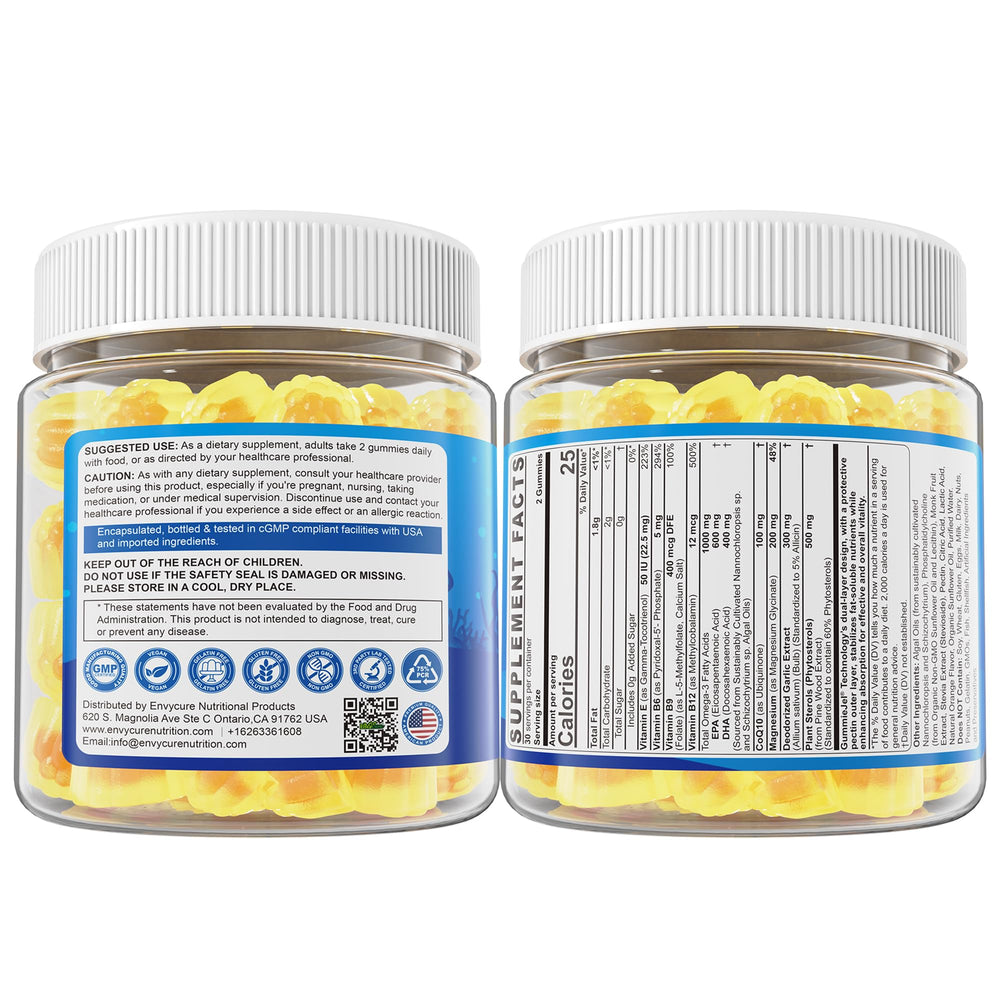Family lifestyle scene with adults taking gummies daily