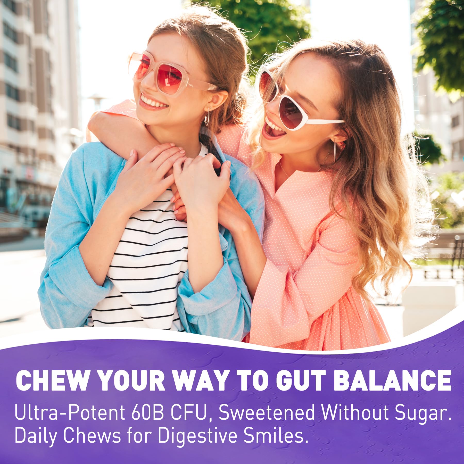 EnvyDeal 60B CFU probiotic blend across 11 strains supports gut balance