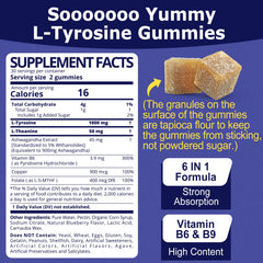 EnvyDeal Tyrosine Gummies mood support for balanced wellbeing