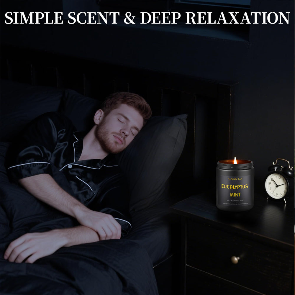 Enwhisco lavender candle creates calm evenings in bedrooms or lounges.