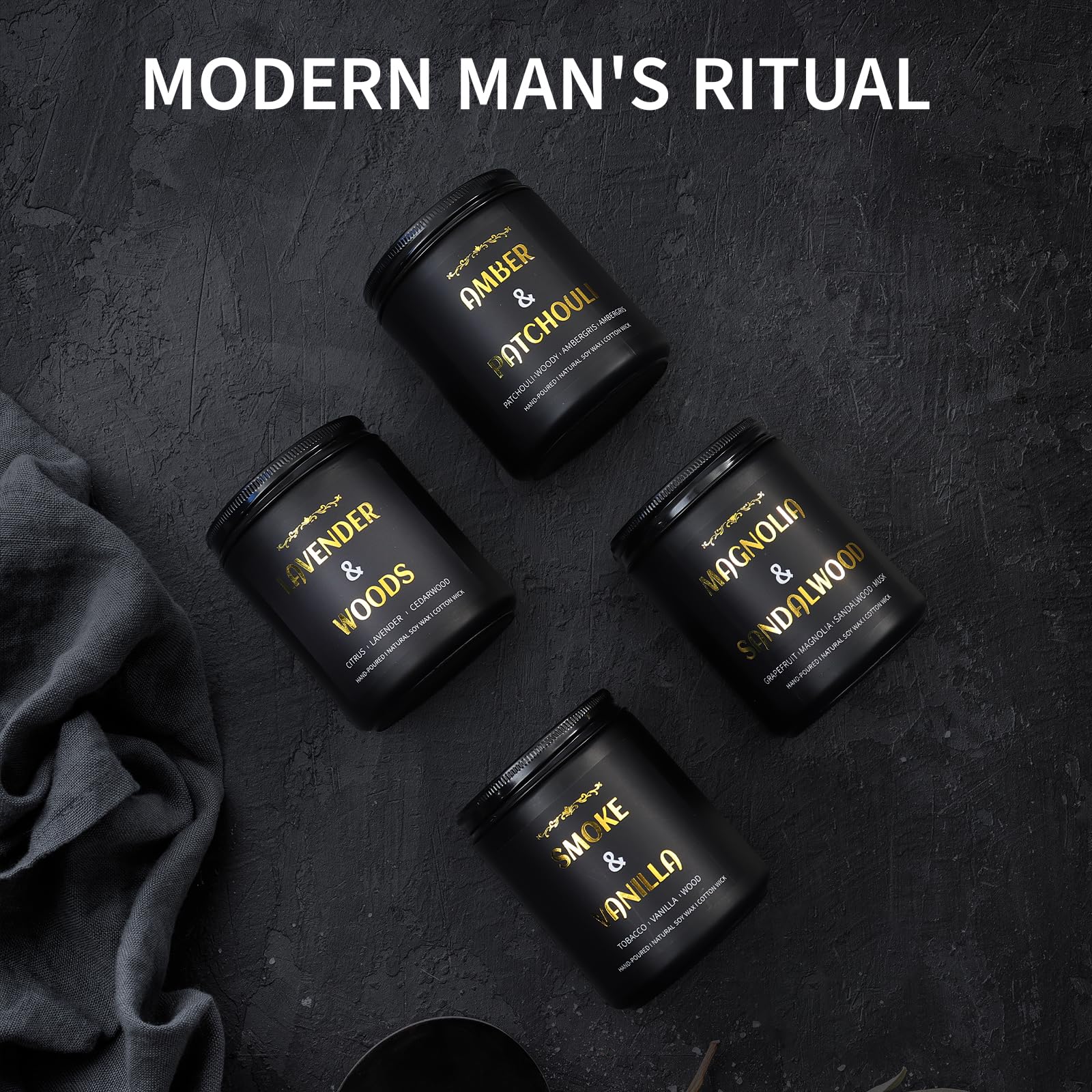 Enwhisco ambient lighting and scent enhance meditation, reading, or unwinding rituals