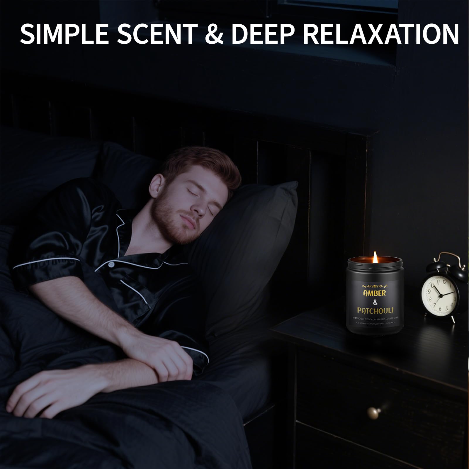 Enwhisco sandalwood jar adds masculine warmth to studies or reads