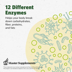 Enzalase label showing 6,000 FIP lipase units and vegan formula