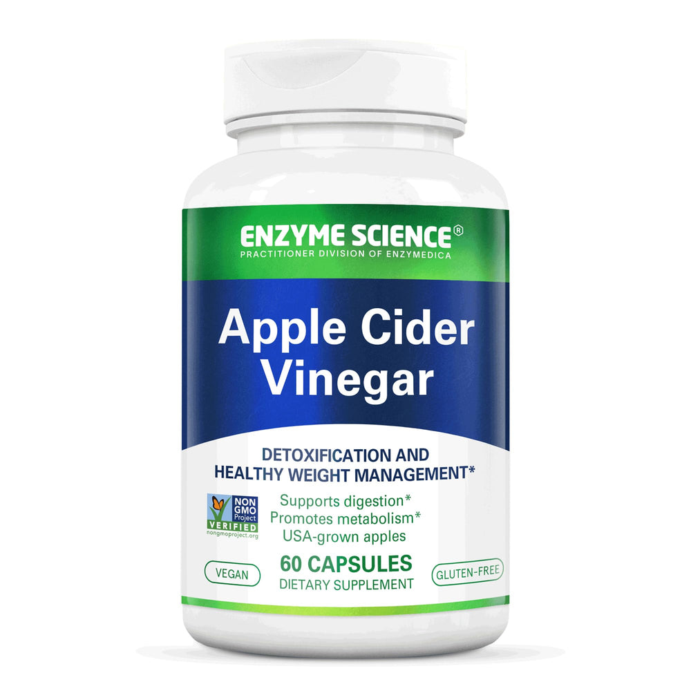 Enzyme Science Apple Cider Vinegar bottle for daily digestive support