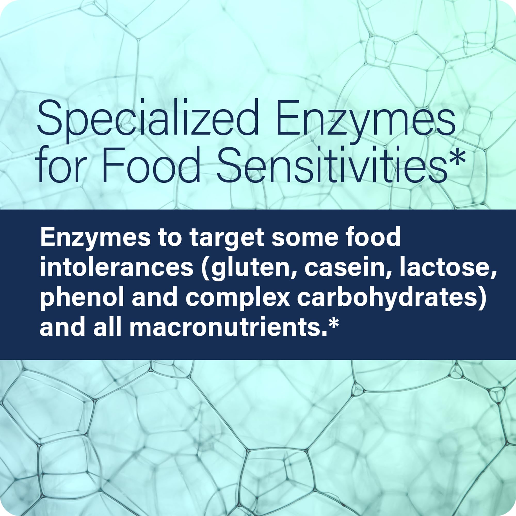 Enzyme Science Intolerance Complex bottle pour; easy dosing to aid meals with sensitive ingredients.