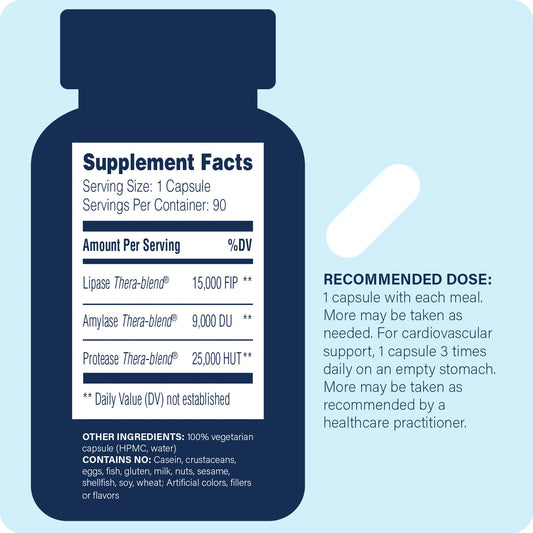 Enzyme Science Lypo Optimize label shows vegan and kosher certification.