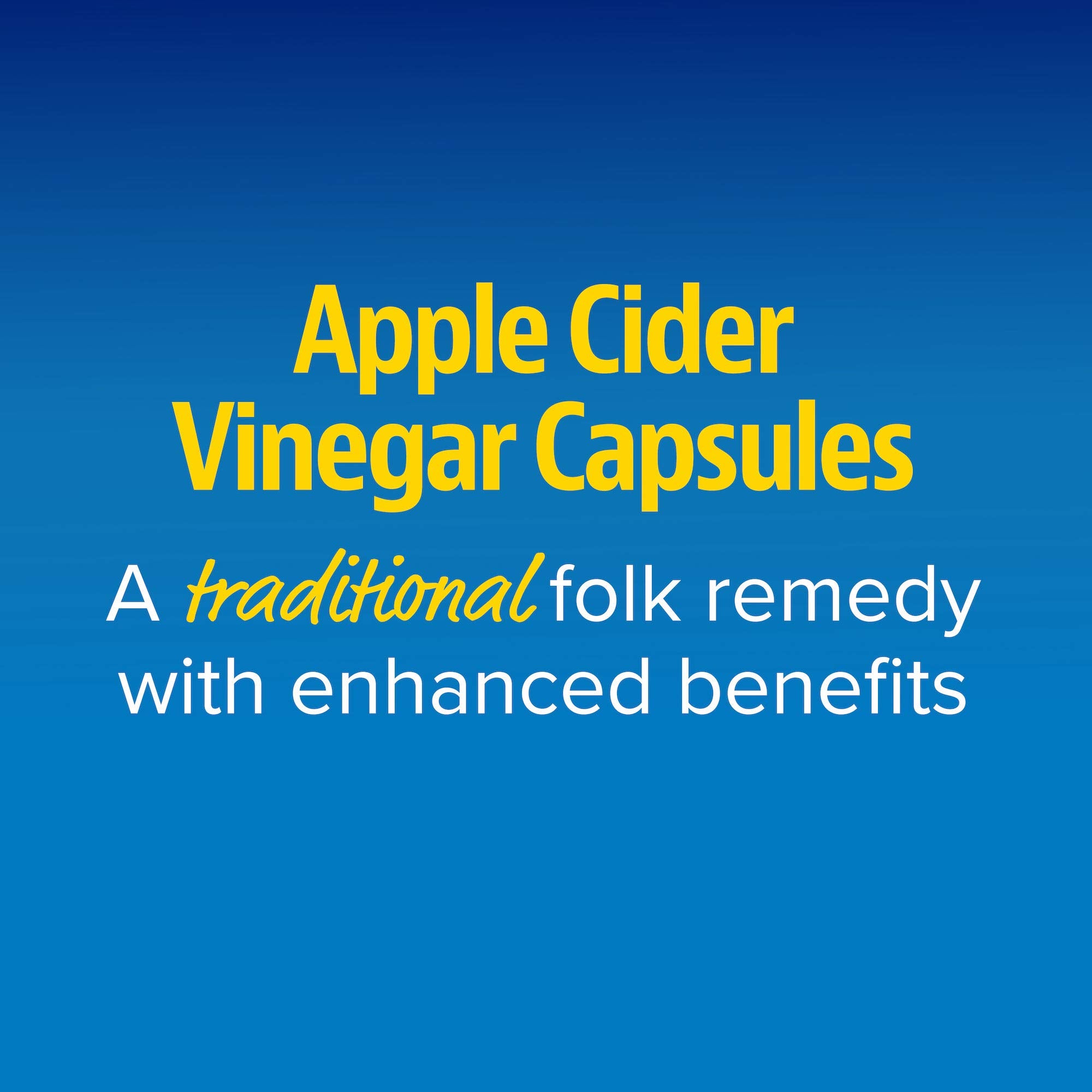 Enzymedica Apple Cider Vinegar supports weight-management when paired with activity.