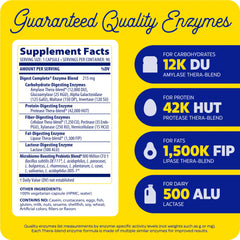 Enzymedica Digest Complete + Probiotics meal-compatible digestion support.
