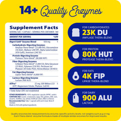 Closeup of Enzymedica Digest Gold ATPro capsules for easy intake