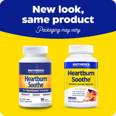 Enzymedica Heartburn Soothe bottle cap close-up highlighting easy dosage