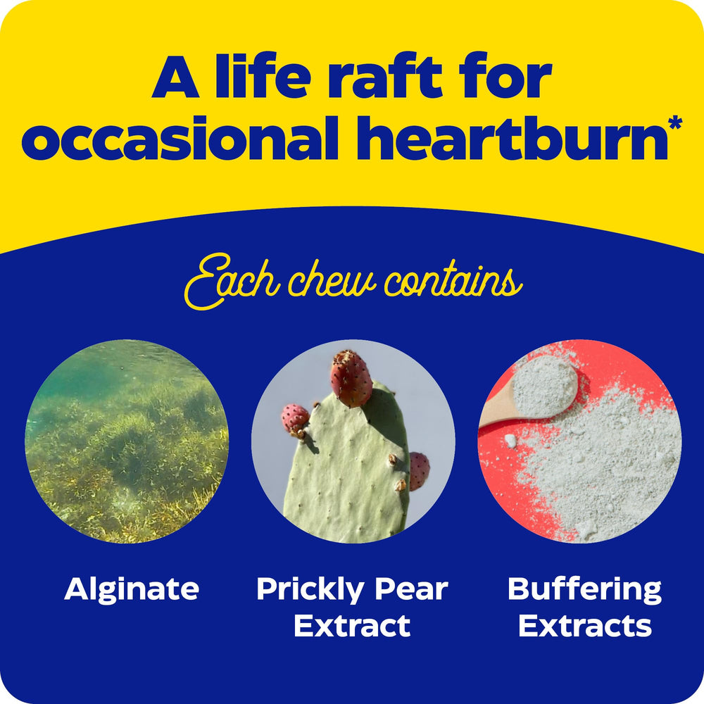 Flavor close-up of Enzymedica Heartburn Soothe orange vanilla chewables