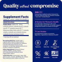 Enzymedica SubCulture Probiotics for Women urinary health icon signals balancing support.