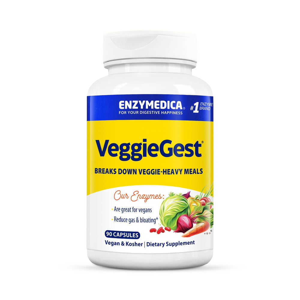 Enzymedica VeggieGest bottle for plant-based digestive support