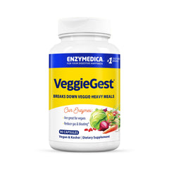 Enzymedica VeggieGest bottle for plant-based digestive support