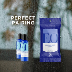 EO Hand Sanitizer produced in Marin County, California in a solar-powered facility