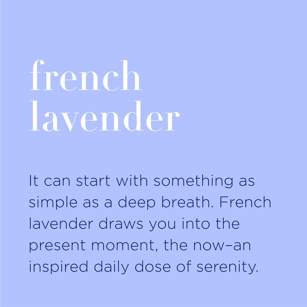 EO lavender essential oil drops showing calming aroma