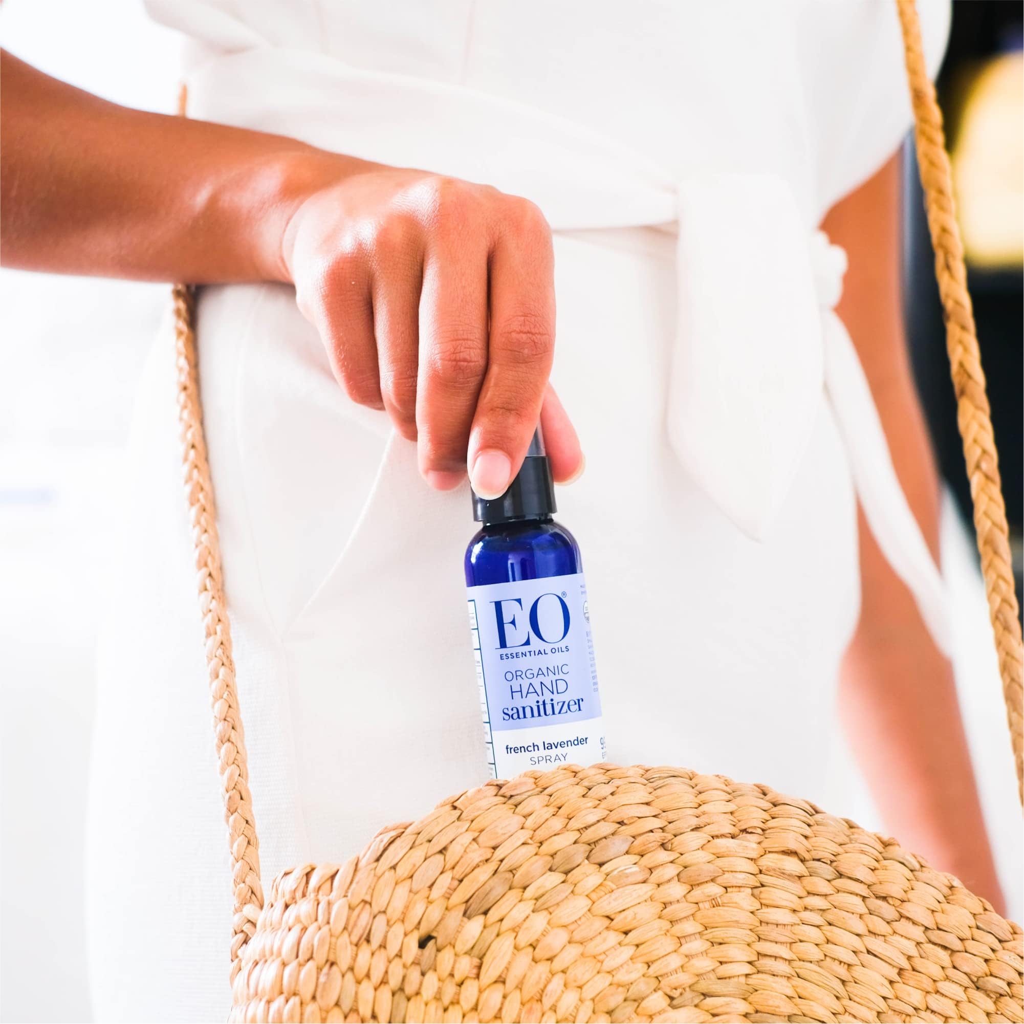 EO travel-friendly sanitizer ideal for bags or pockets