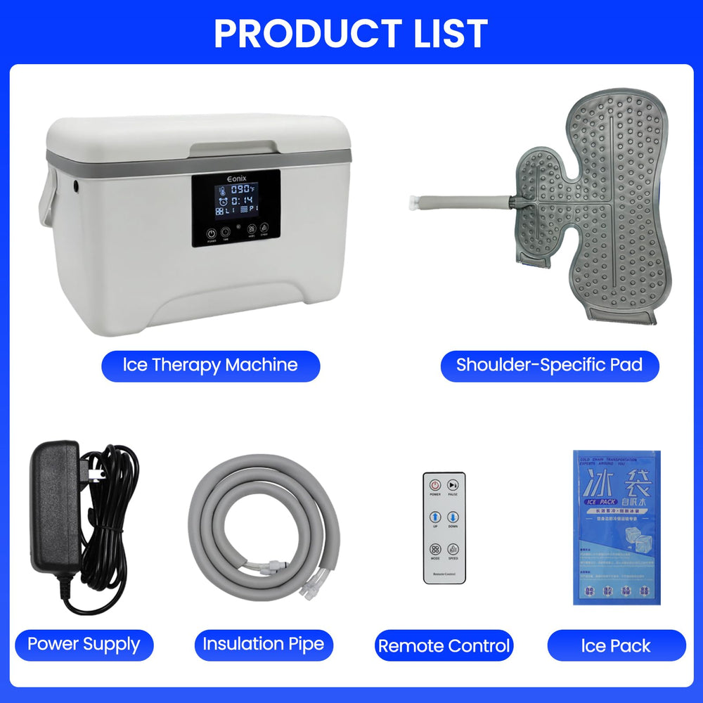 EONIX digital control panel and LED screen for quick therapy scheduling