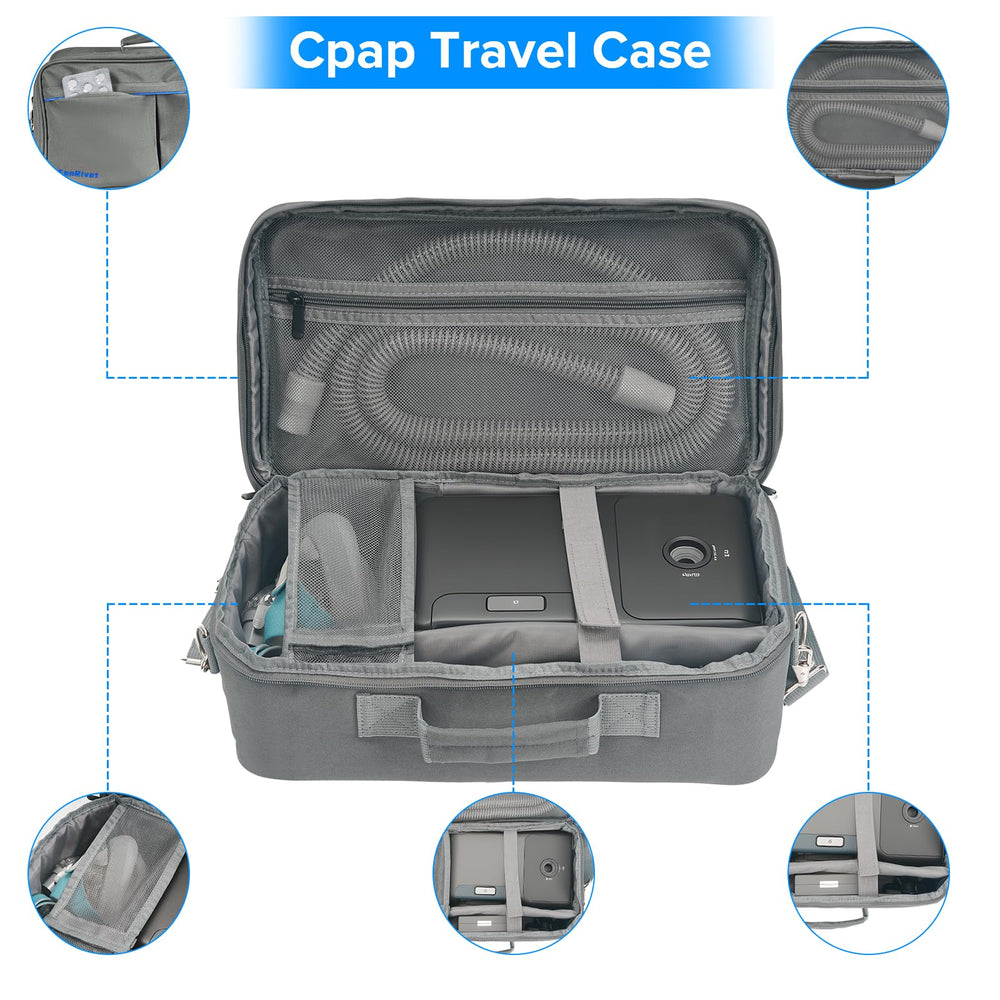 EonRivet CPAP bag lightweight travel gear to reduce packing bulk